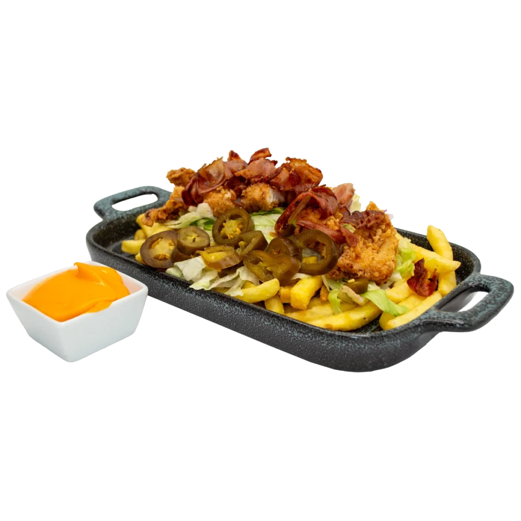 Bacon Chicken Loaded Fries
